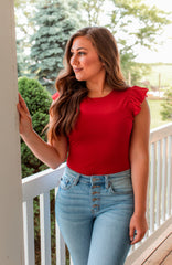 Making My Own Way Bodysuit (Red)