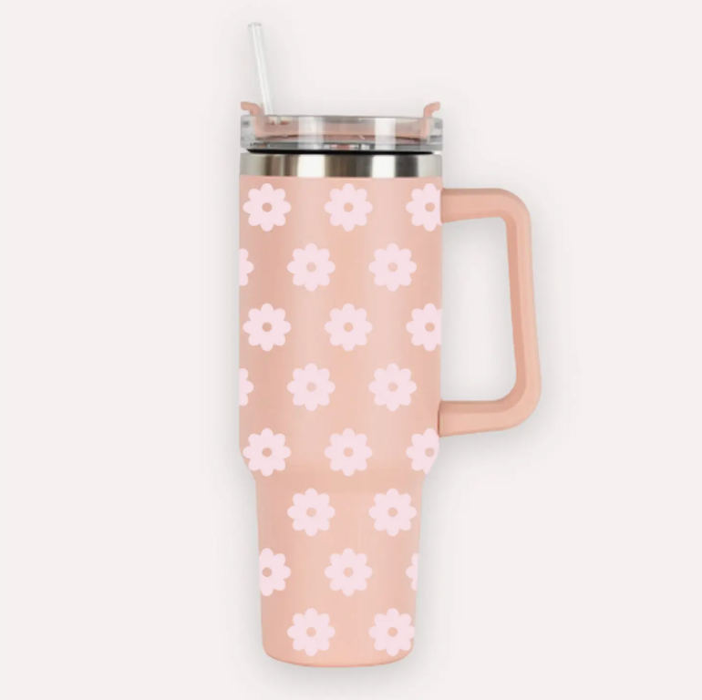 40oz Daisy Tumbler