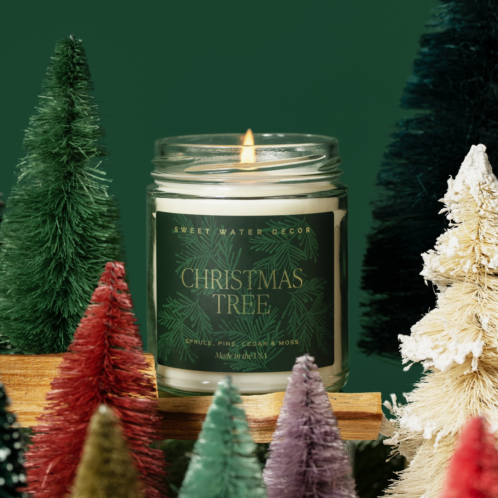Christmas Tree Candle