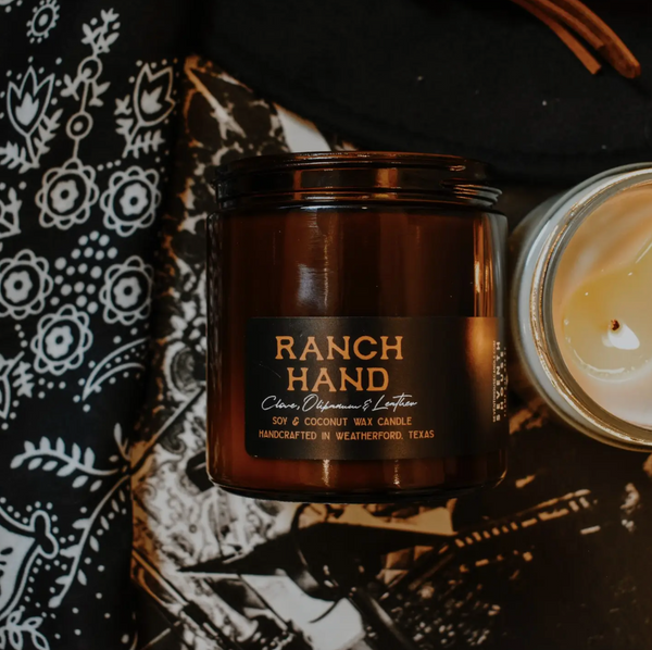 Ranch Hand - Clove & Leather Candle
