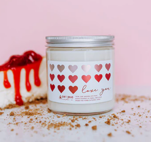 Heart 8oz Candle