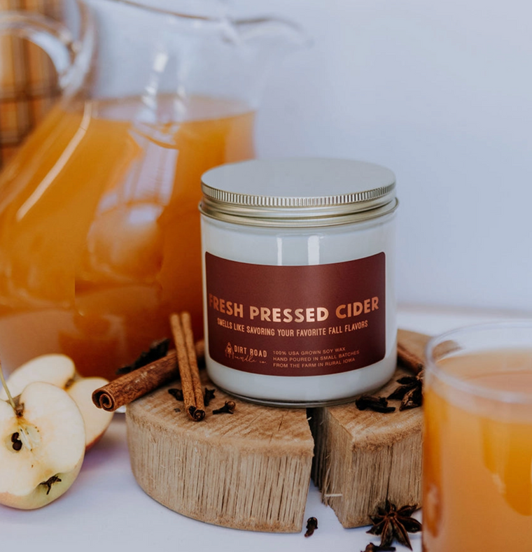 Fresh Pressed Cider 8oz Candle