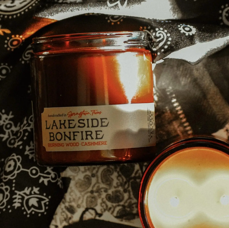 Lakeside Bonfire - Burning Wood & Cashmere