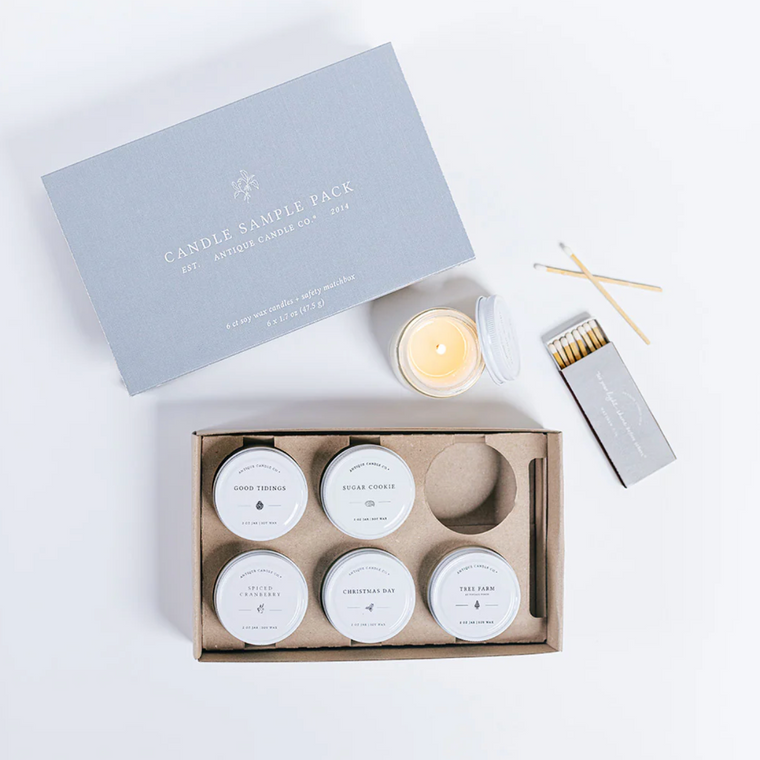 MERRY CHRISTMAS Candle Sample Pack