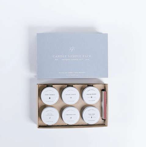 MERRY CHRISTMAS Candle Sample Pack