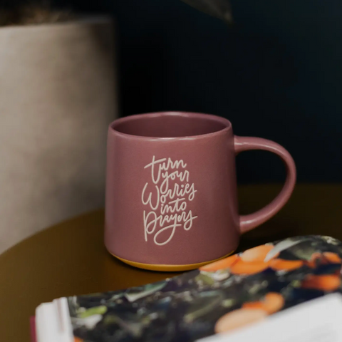 Turn Your Worries Into Prayers Mug