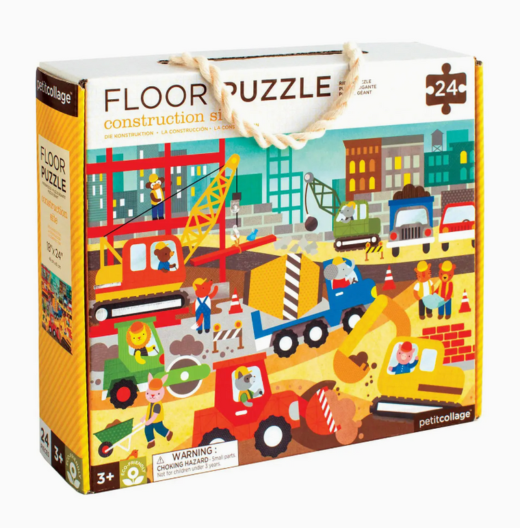 24 Piece Puzzle - Construction Site