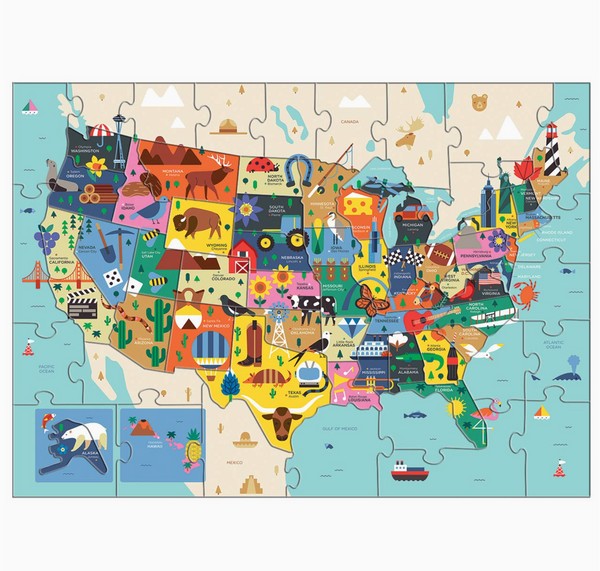 Map Of The USA Puzzle