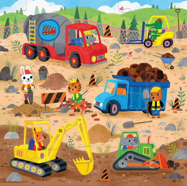 25 Piece Construction Puzzle