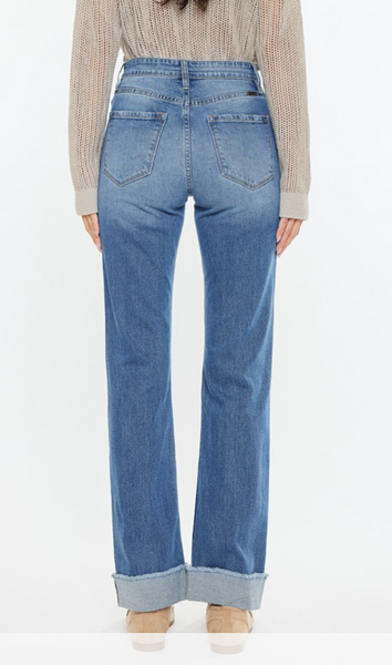 KanCan High Rise Straight Denim (Parker)