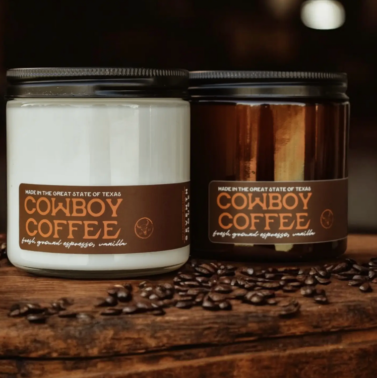 Cowboy Coffee - Espresso & Vanilla Candle