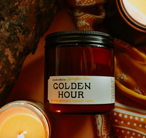 Golden Hour - Orange Bergamot & Coconut Candle