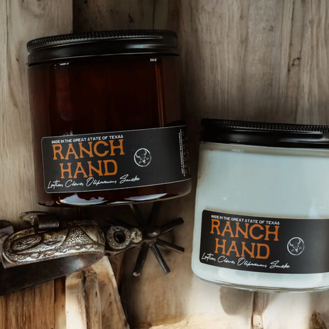 Ranch Hand - Clove & Leather Candle