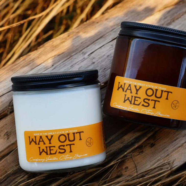 Way Out West - Cranberry Vanilla & Citrus Candle