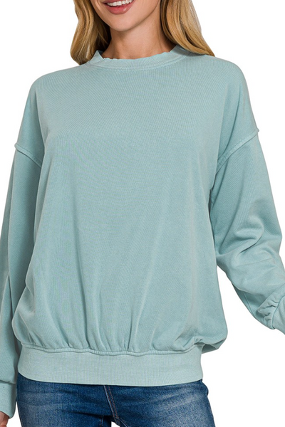 Always Comfy Pullover (Blue Grey)