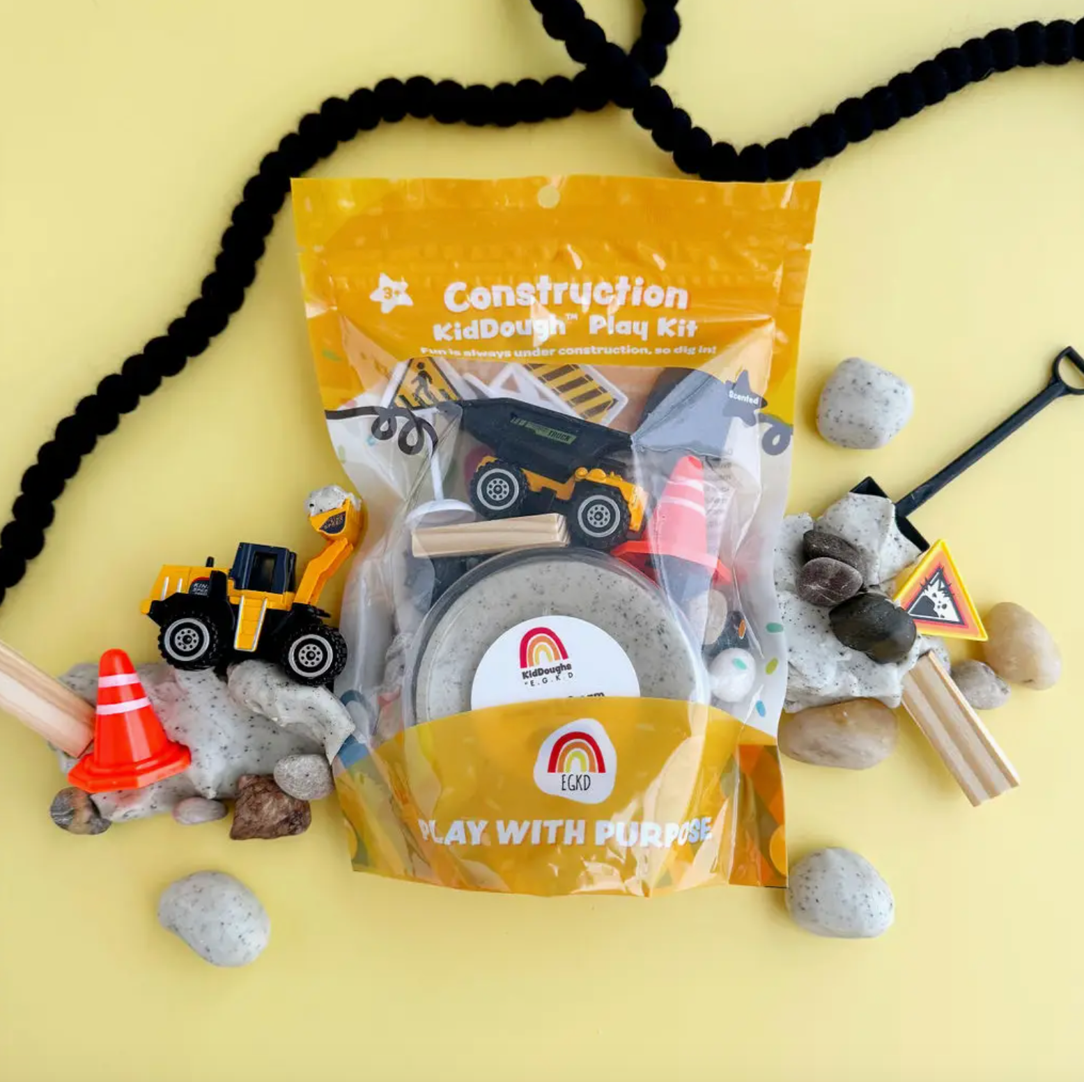 Construction Play Dough Kit