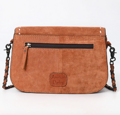 Suede Crossbody Bag