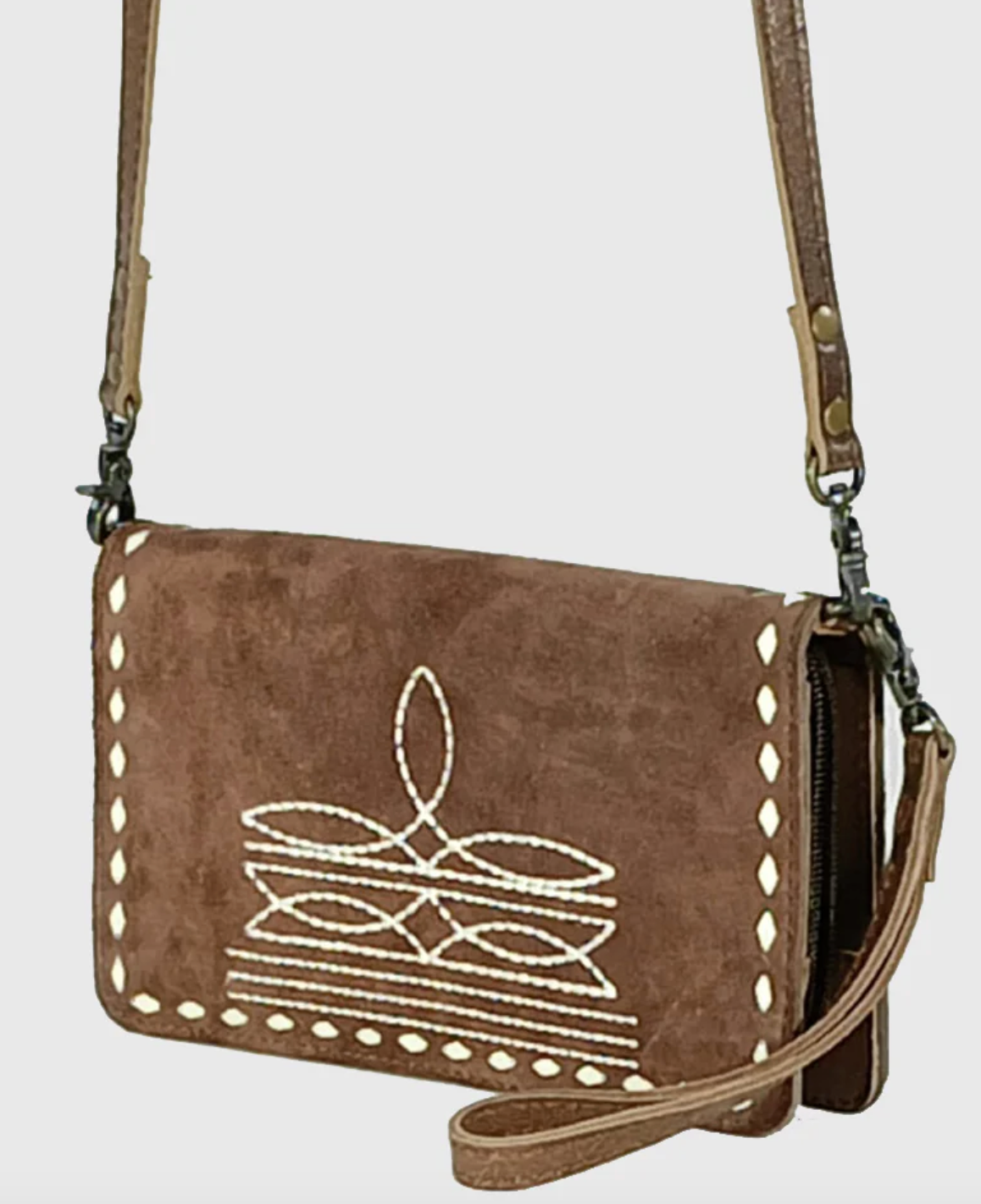 Boot Stitch Crossbody Bag