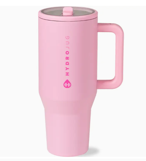 40oz Handle Hydrojug (Blush)
