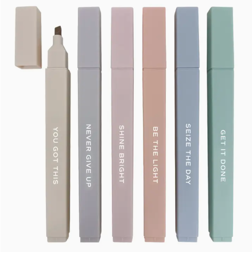 Do Great Things Highlighter Set - Neutral