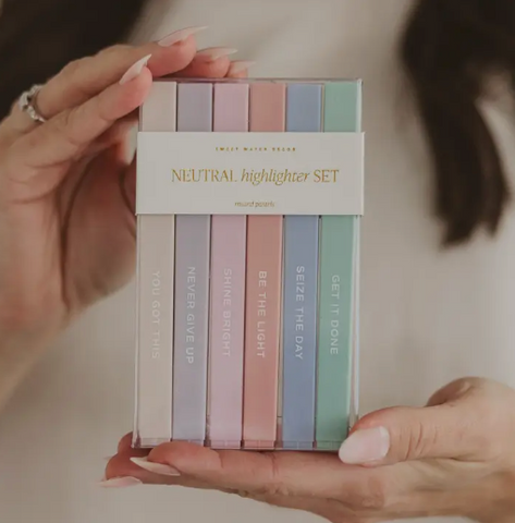 Do Great Things Highlighter Set - Neutral