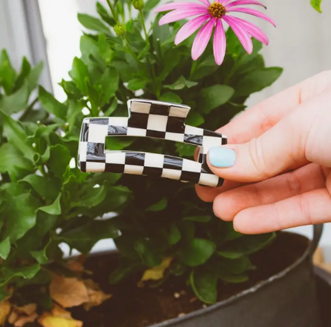 Check Mate Hair Clip