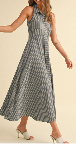 Stripe To My Lou Dress