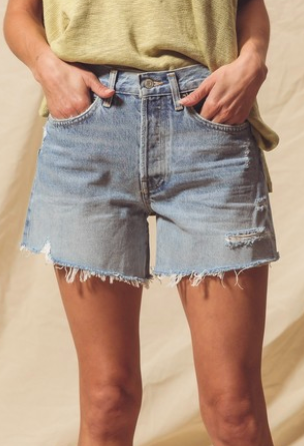 Vintage Loose Cut Denim Shorts (Lindy)