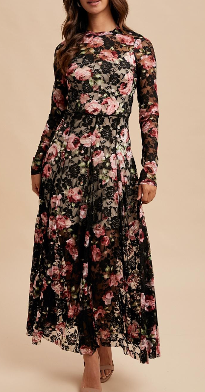 You Look Like You Love Me Floral Dress