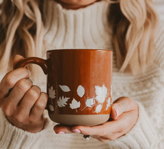 Fall Leaves Ceramic Mug