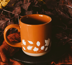Fall Leaves Ceramic Mug