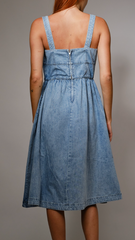 Ribbons & Bows Denim Dress