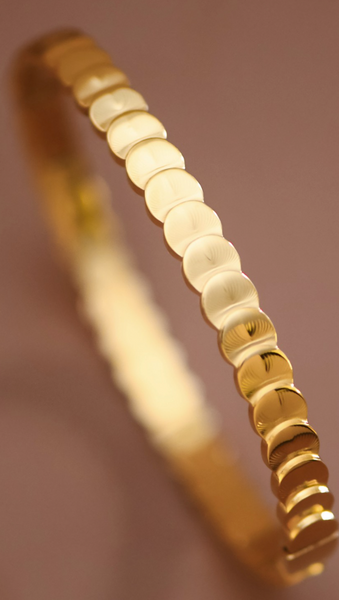 18K Stainless Steel Gold Bracelet