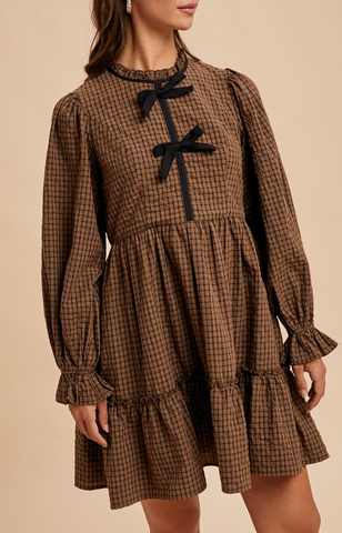 Winchester Ruffle Bow Dress