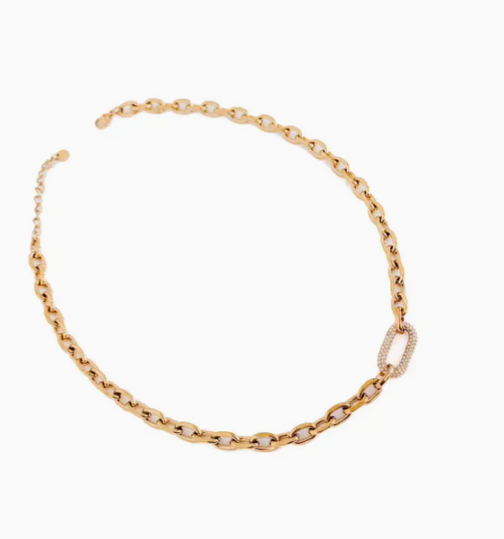 Crystal Chain Necklace
