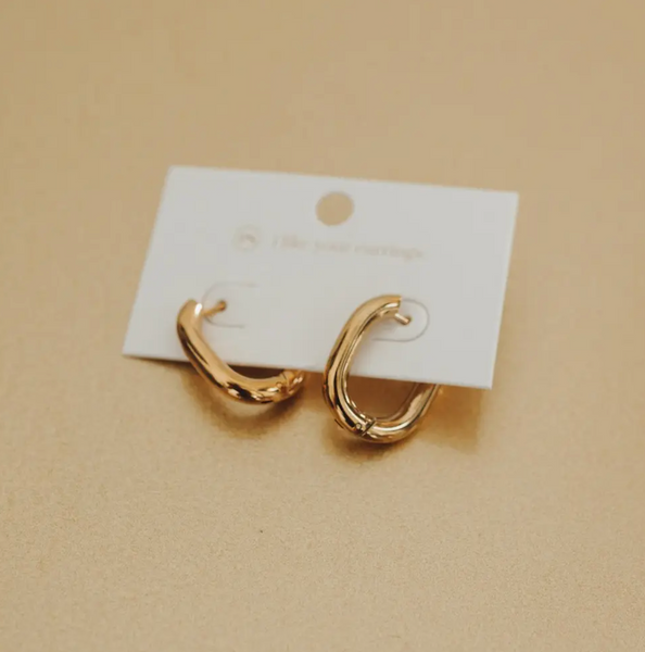 Flirty Gold Earrings