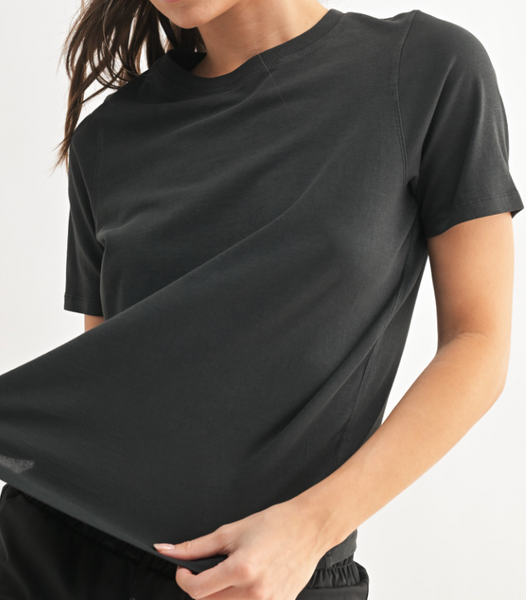 You Make It Easy Basic Tee (Black)