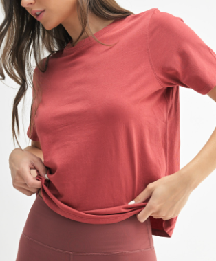 You Make It Easy Basic Tee (Red)