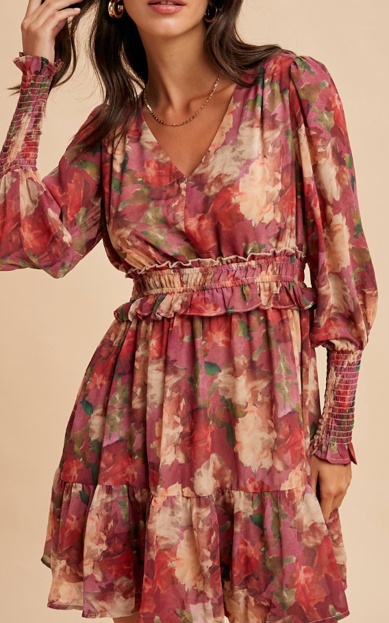 Garden Envy Floral Dress
