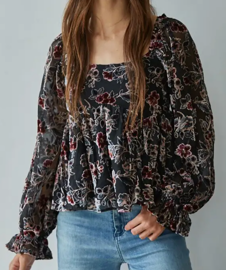 Wildest Dreams Floral Blouse