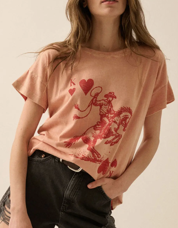 King Of Hearts Graphic Tee