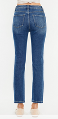 KanCan High Rise Straight Denim (Auren)