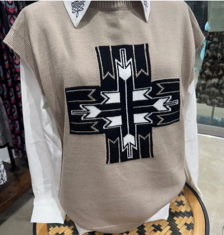 Sante Fe Cross Vest (Taupe)