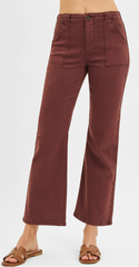 RISEN High Rise Chocolate Flare (Kara)