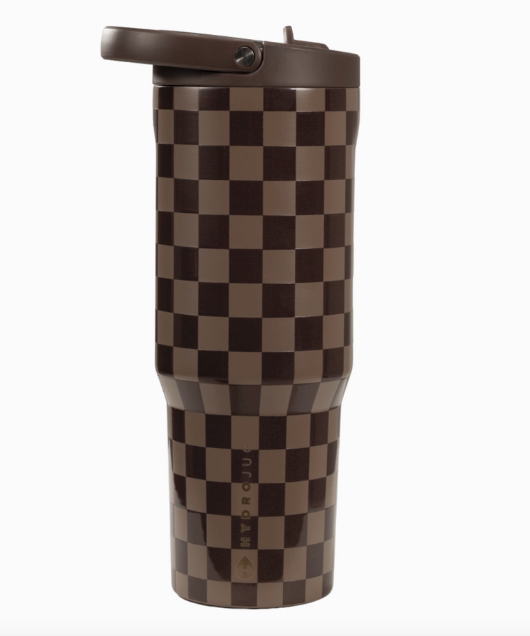 32oz Handle Hydrojug (Autumn Checkers)
