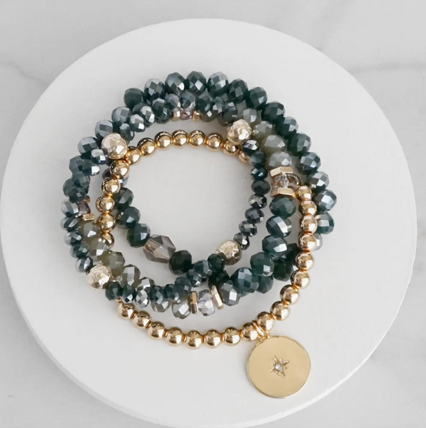 Stack Of Four Bracelets - Ashley