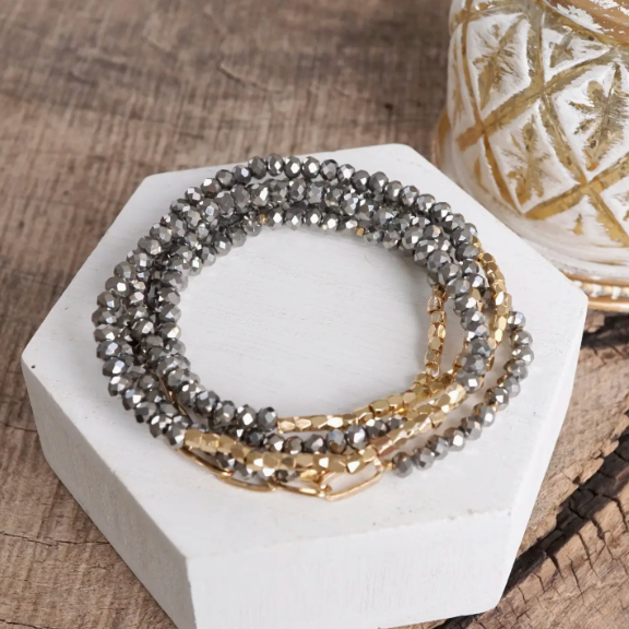 Set Of Four Bracelets - Holly