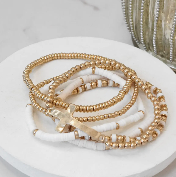 Set Of Six Bracelets - Jackie