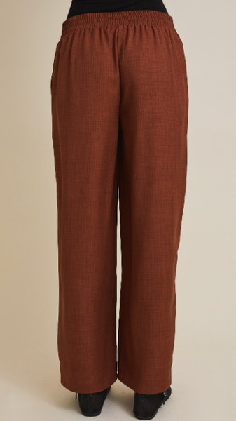 Where You Lead Linen Pants (Camel)