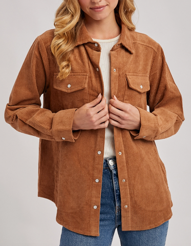 Classic Corduroy Jacket (Camel)